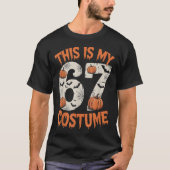 これが私の67ハロウィンコスチューム Tシャツ (正面)