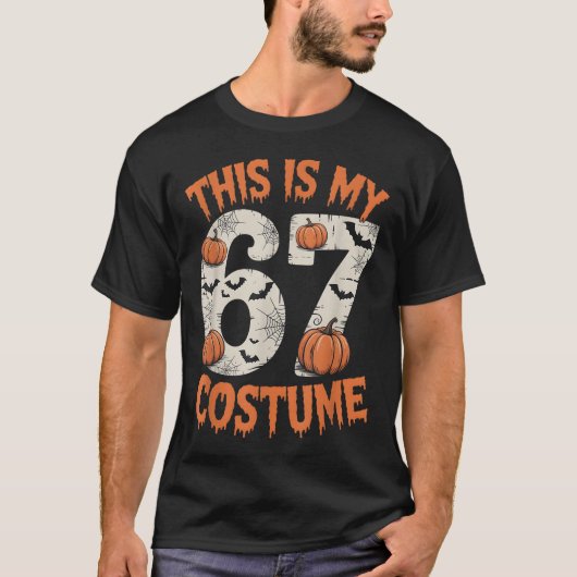 これが私の67ハロウィンコスチューム Tシャツ (正面)