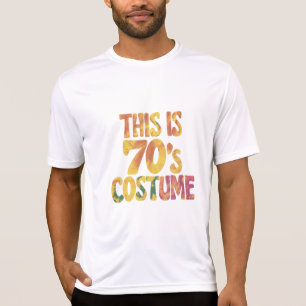 これが私の70年代のコスチューム グルービー タイダイ ハロウィン Tシャツ