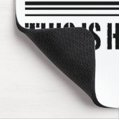 これが私のEMT転がの方法 マウスパッド (コーナー)