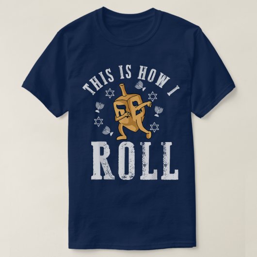 これが私転がが贈り物おもしろいを望む Tシャツ (デザイン正面)