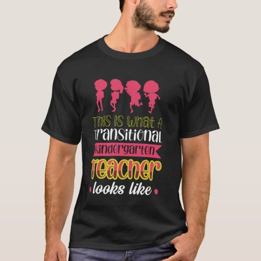 これが移行幼稚園先生L Tシャツ (正面)
