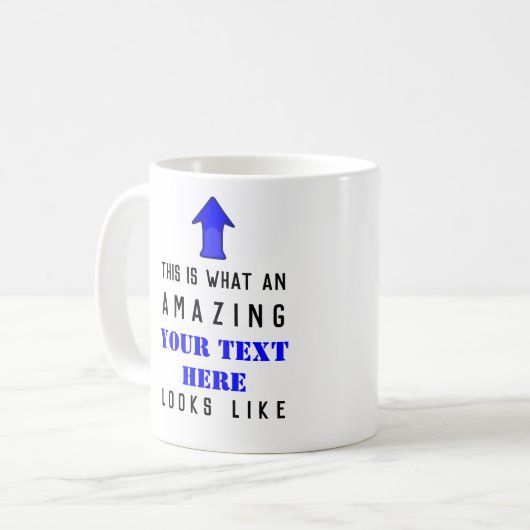 これが素晴らしい職種に見える コーヒーマグカップ (正面左)