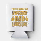 これが素晴らしパパの様子 缶クーラー (裏面)