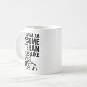 これが素晴らし退役軍人の様子 コーヒーマグカップ (正面左)