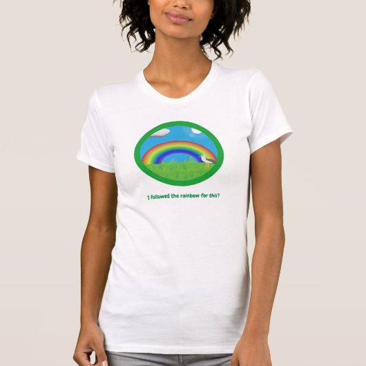 これが見つかるまで虹を辿った Tシャツ (正面)