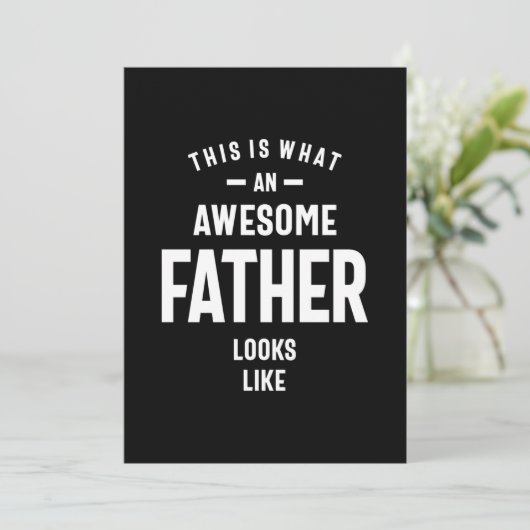 これが親素晴らしの顔だ サンキューカード (スタンド正面)