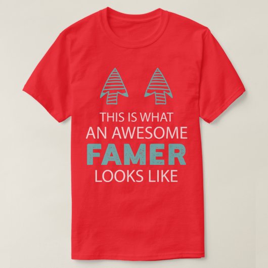 これが農家の素晴らし様子だ Tシャツ (デザイン正面)