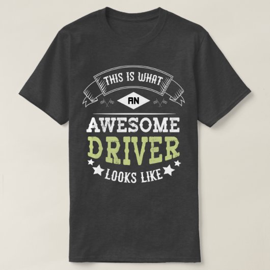 これが運転者素晴らしの思いおもしろいだ Tシャツ (デザイン正面)