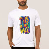 これが道だ Tシャツ (正面)