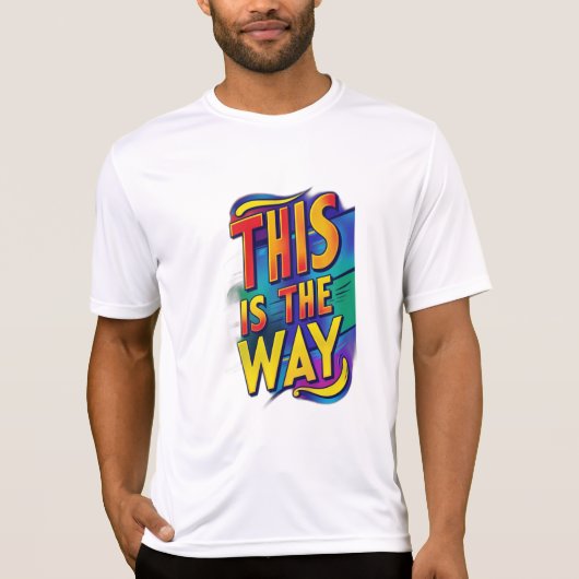 これが道だ Tシャツ (正面)