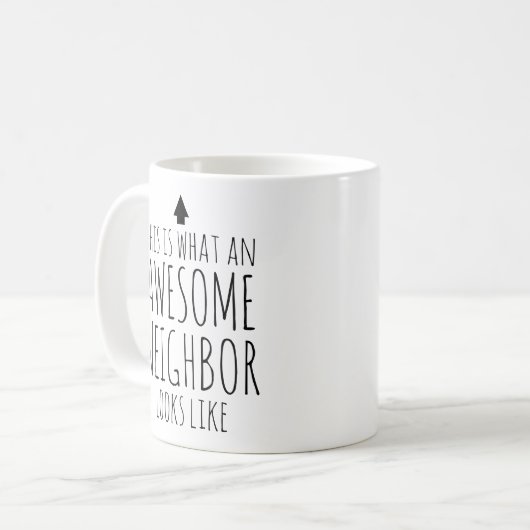 これが隣素晴らしり合いの様子 コーヒーマグカップ (正面左)