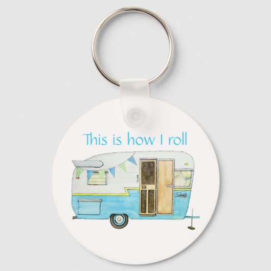 これがCamperキーチェ転がーンの方法である キーホルダー (正面)