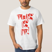 これがIt Tee Tシャツ (正面)