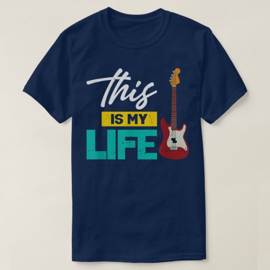 これがMy LifeGuitar 2962 Tシャツ (デザイン正面)