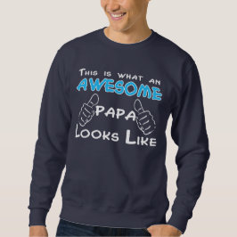 これがPAPAの素晴らし外観だ スウェットシャツ