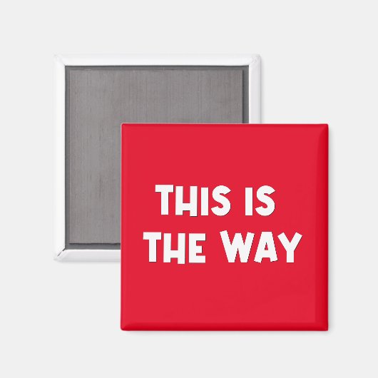 これがWay Magnet マグネット (正面/裏面)