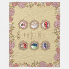 これがYOUR LIFE MOM – 写真とマイルストーンの追加 フリースブランケット