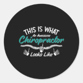 これこそ素晴らしカイロプラクターカイロプラクティック ラウンドシール (正面)