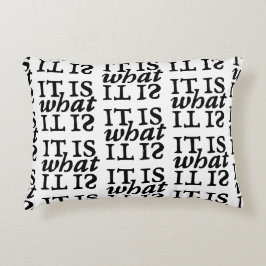 「これこそ」白黒タイポグラフィ アクセントクッション