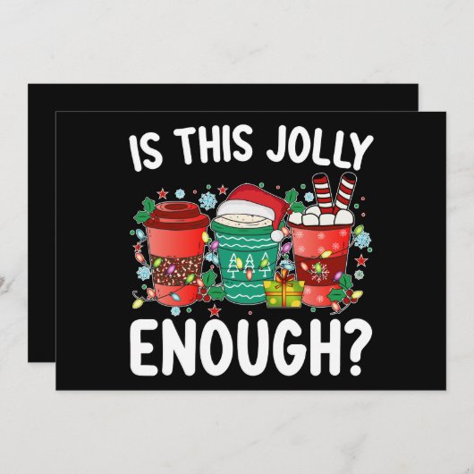 これすてきで十分おもしろいだ 招待状 (正面/裏面)