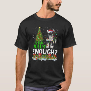 これすてきで十分なシュナウザー犬のクリスマスツリー Tシャツ
