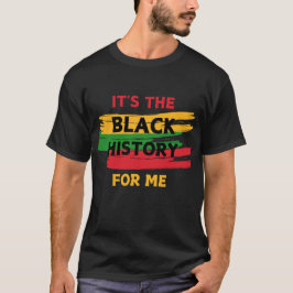 "これぞ私の黒人の歴史Tシャツ" Tシャツ