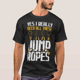 これだけの縄跳びが必要なのよ - アクティブフィットネス J Tシャツ