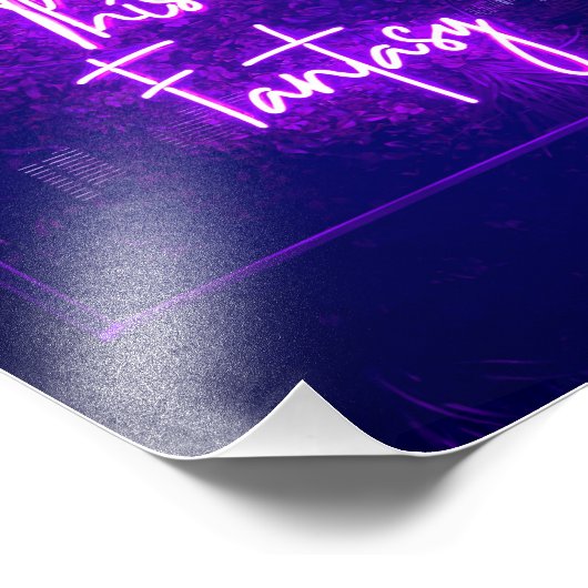 これだけファンタジーネオン引用文 フォトプリント (角)