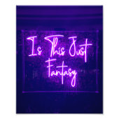 これだけファンタジーネオン引用文 フォトプリント (正面)