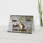 これだけ – それくらい私はあなたを愛している! カード (正面)