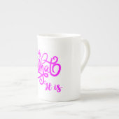 これだ ボーンチャイナマグカップ (正面右)