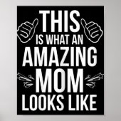 これって凄いママがおもしろいママに見える ポスター (正面)