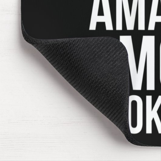 これって凄いママがおもしろいママに見える マウスパッド (コーナー)