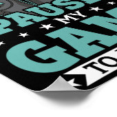 これって長引きそう...ゲーム一時停止中です Vi ポスター (角)