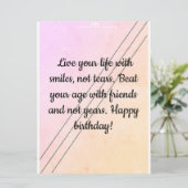 これであなたの愛する人々最高のの一日を望む (スタンド正面)