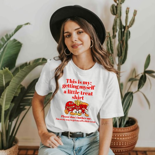 これで少しおごるTシャツだ Tシャツ