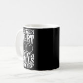 これで私のボールは大きなボーリングの路地プラーに見える コーヒーマグカップ (正面左)