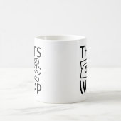これで終了 コーヒーマグカップ (中央)
