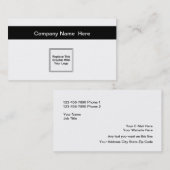 これにあなた自身のビジネスをして下さい 名刺 (正面/裏面)