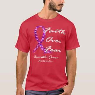 これに対する恐怖に対する膵臓がんの認識度の信仰 Tシャツ