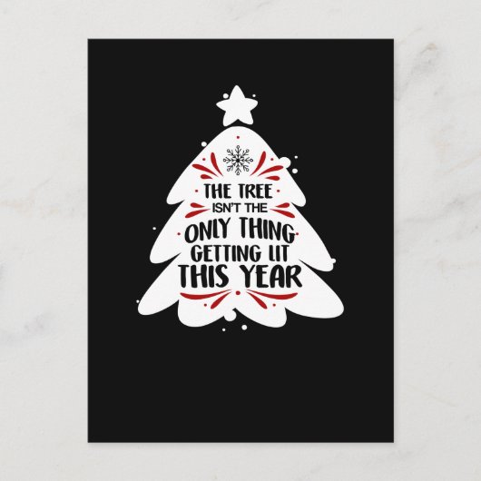 これに火がつくのは木だけじゃない ポストカード (正面)