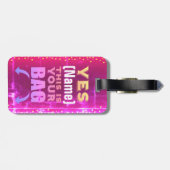 これはあなたのバッグのラベルです ラゲッジタグ (裏面横)