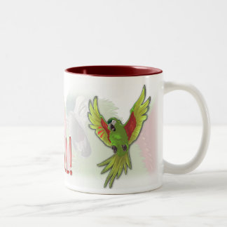 "これはあなたの目覚しです! " ツートーンマグカップ