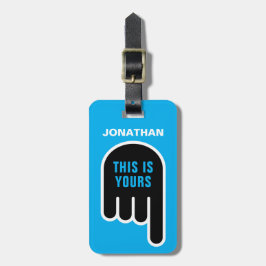 これはあなた自身の（パーソナライズ可能） ラゲッジタグ