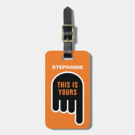 これはあなた自身の（パーソナライズ可能） ラゲッジタグ