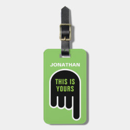 これはあなた自身の（パーソナライズ可能） ラゲッジタグ