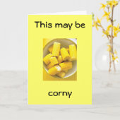 「これはおかしいかもしれないけど、私も同じ」誕生日 カード (黄色い花)