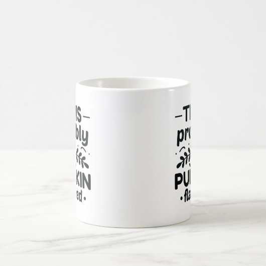 これはおそらくカボチャ味 コーヒーマグカップ (中央)