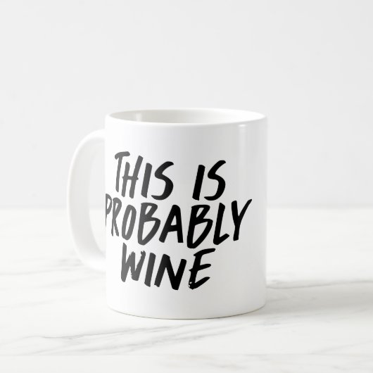 これはおそらくワインのコーヒー・マグです コーヒーマグカップ (正面左)
